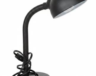 TING SHEN TSC Black Adjustable Gooseneck Table Lamp