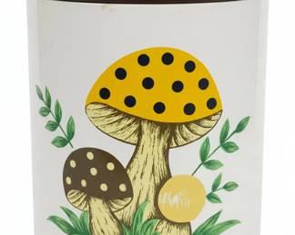 Vintage Sears Merry Mushroom Canister Set