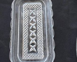 Anchor Hocking Wexford Butter Dish Base