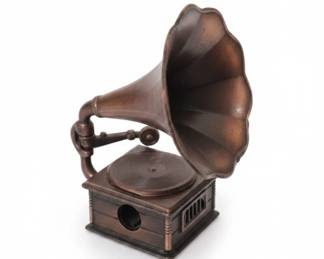 Vintage DieCast Phonograph Pencil Sharpener