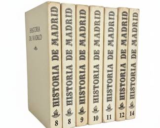 Historia de Madrid, Volumes
