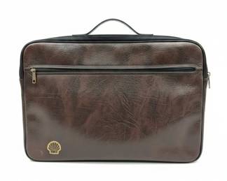Vintage Shell Oil Promotional Briefcase