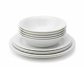 Corelle Bella Faenza Embossed Rimmed Soup Bowls