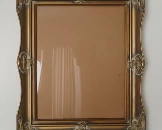 Vintage RococoStyle Gilded Picture Frame