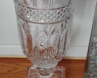Shannon Crystal Pedestal Vase