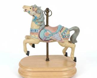 Willitts Carousel Horse Music Box