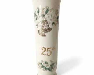 Lefton th Anniversary Commemorative Vase