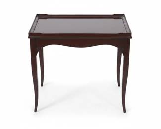Queen Anne Style Mahogany Tea Table B