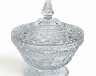 Anchor Hocking Wexford Pattern Covered Compote