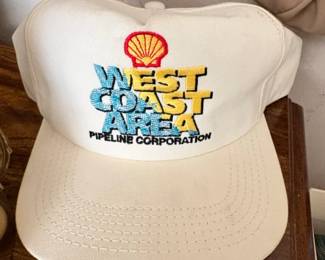 Vintage Shell West Coast Area Pipeline Corporation Trucker Hat Gray