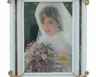 Rosedale International Porcelain Photo Frame