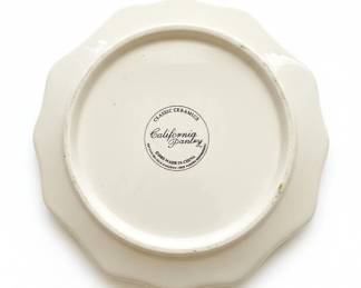 California Pantry Classic Ceramics Decorative Plate