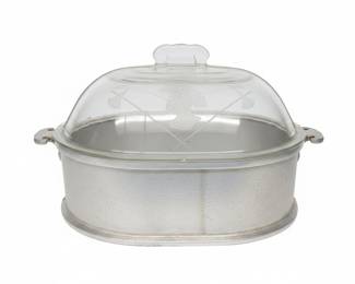 Guardian Service Oval Roaster with Glass Lid