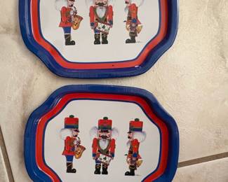Hartin International Nutcracker Serving Trays