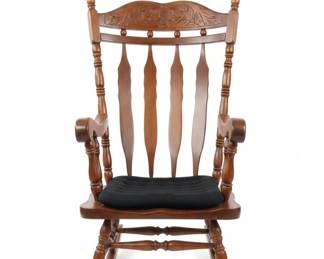 Vintage SpindleBack Rocking Chair