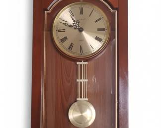 Howard Miller Jayla Oak Pendulum Wall Clock