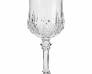 Cristal DArques Longchamp Wine Goblet