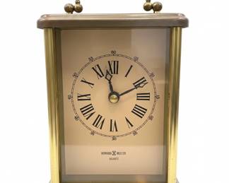 Howard Miller Brass Carriage Clock Made in Germany