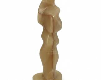 MidCentury Modern Onyx Abstract Figurine