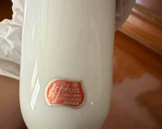 Lefton th Anniversary Commemorative Vase second image