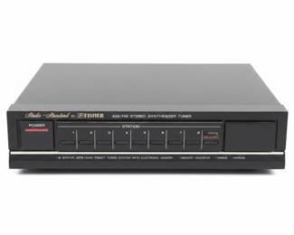 Fisher FMA AM or FM Stereo Synthesizer Tuner