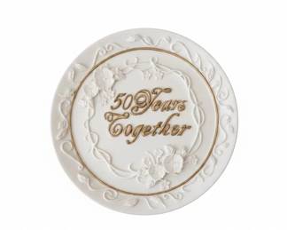 Lenox th Anniversary Commemorative Plate