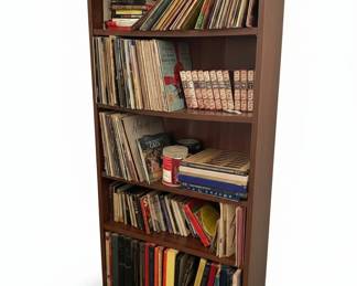 Wooden Bookshelf with shelves