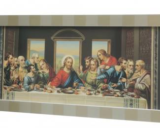 The Last Supper Paint by Number Framed Art