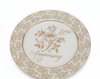 Norcrest th Anniversary Commemorative Porcelain Plate