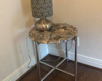 Quartz side table