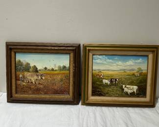 Framed art work