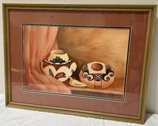 Framed artwork