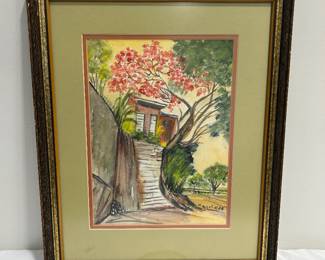 Framed artwork