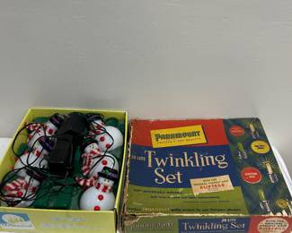 Vintage Christmas lights
