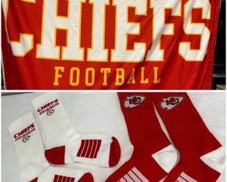 Chiefs blanket and socks