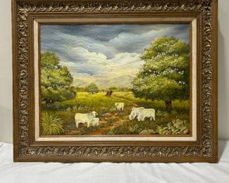 Framed artwork