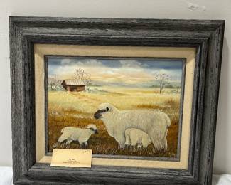 Framed artwork