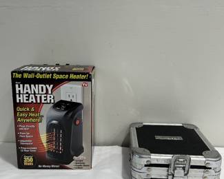 Heater and CD case