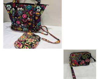 Vera Bradley bag and wallet 