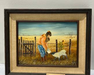 Framed artwork