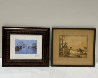 Framed artwork prints