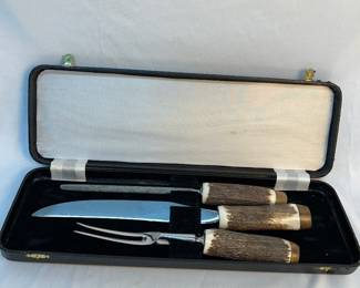 Sheffield handle carving set