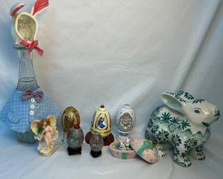 Easter decor lot
