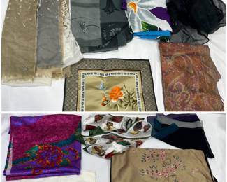 Scarves and table runners