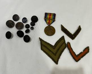 Military pendants and patches