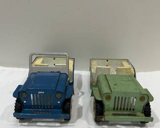 Tonka metal jeeps