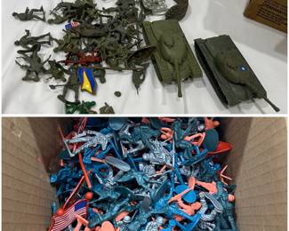 Toy army plastic men