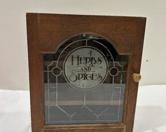 Herbs and spices cabinet