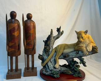 Statues wooden