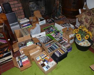 Records, CD's, DVD's, Cassette Tapes, Electronics